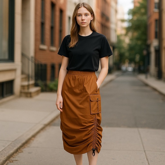 Brown Maxi Skirt
New - Picture 2 of 6